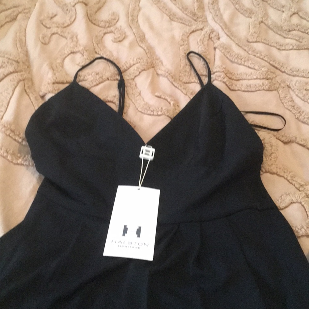 Halston  heritage strappy fitted dress . NWT‎